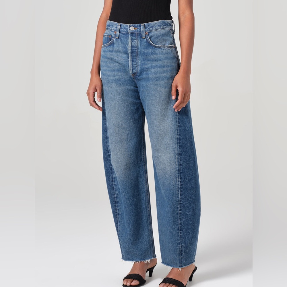 Agolde Luna jeans in size 28, colour is “split”